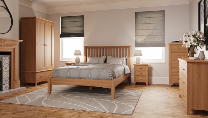 Carlton Oak Bedroom Collection